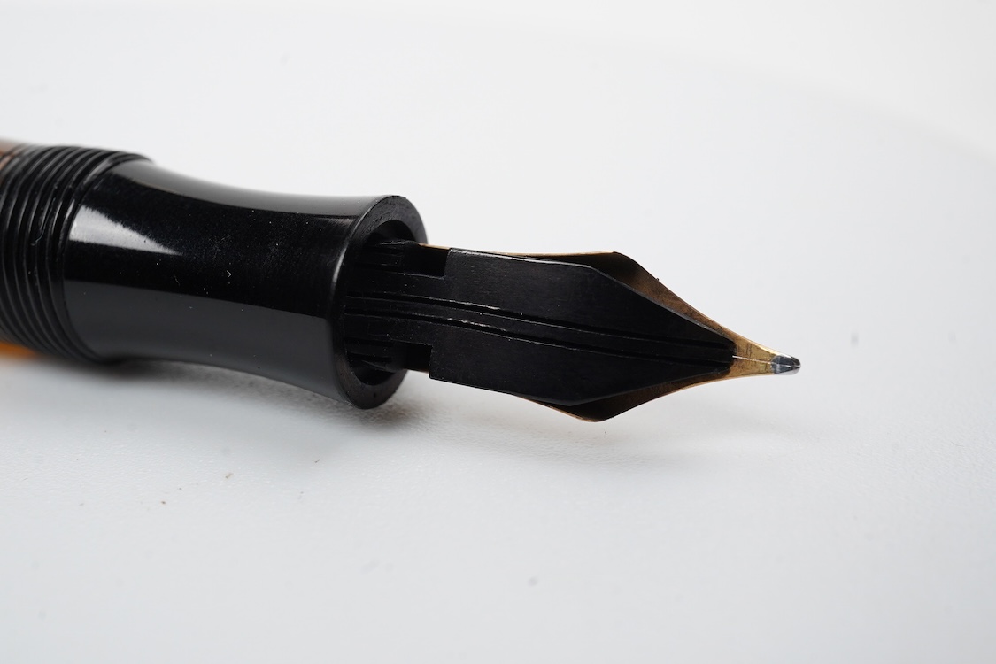 A Montblanc No.334.5 fountain pen fitted with a 14ct. Montblanc nib